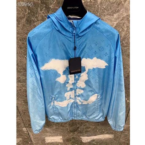 lv monogram clouds windbreaker|louis vuitton windbreaker.